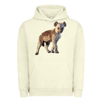 Pigment Pistachio Baby Hyena Illustrations Urban Hoodie - LillyAllenDesigns