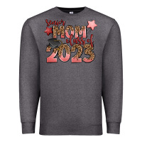 Charcoal Heather senior mom class of 2023 Premium Sweatshirt - Zillion Design Studio