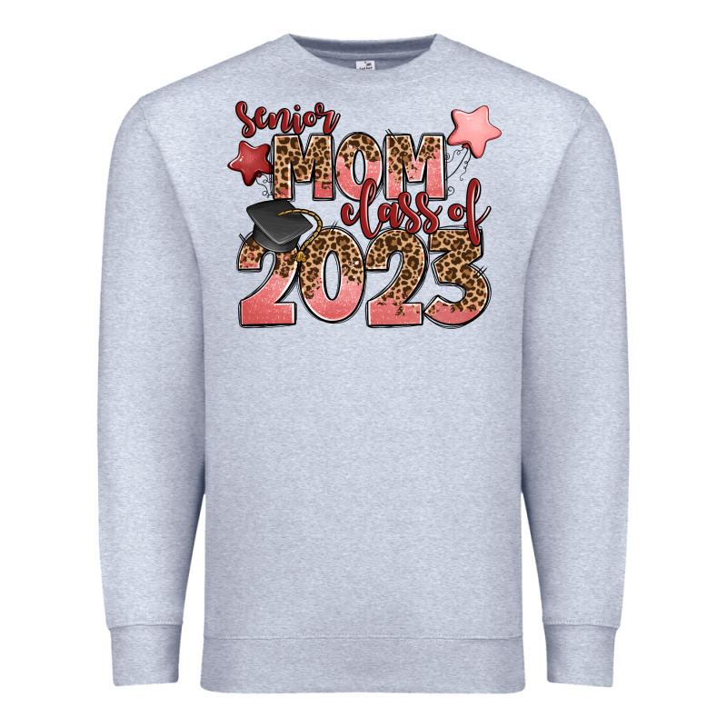 Senior Mom Class Of 2023 Premium Sweatshirt by Zillion Design Studio | Teevron