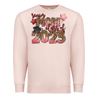 Pale Pink senior mom class of 2023 Premium Sweatshirt - Zillion Design Studio