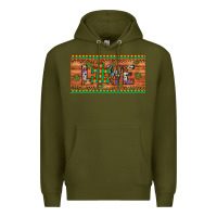 Army Green love autism awareness license plate Premium Hoodie - Artiststas