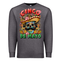 Charcoal Heather cinco de mayo (1) Premium Sweatshirt - CTS Tumbler Store