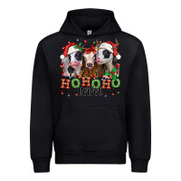Black ho ho ho heifer christmas heifers Urban Hoodie - Jasminsmagicworld