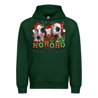 Forest Green ho ho ho heifer christmas heifers Urban Hoodie - Jasminsmagicworld