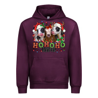 Mauve Wine ho ho ho heifer christmas heifers Urban Hoodie - Jasminsmagicworld
