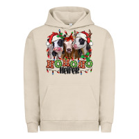 Pigment French Oak ho ho ho heifer christmas heifers Urban Hoodie - Jasminsmagicworld