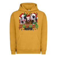 Pigment Peanut Butter ho ho ho heifer christmas heifers Urban Hoodie - Jasminsmagicworld
