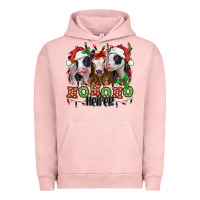 Pigment Salmon ho ho ho heifer christmas heifers Urban Hoodie - Jasminsmagicworld