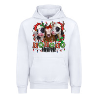 White ho ho ho heifer christmas heifers Urban Hoodie - Jasminsmagicworld