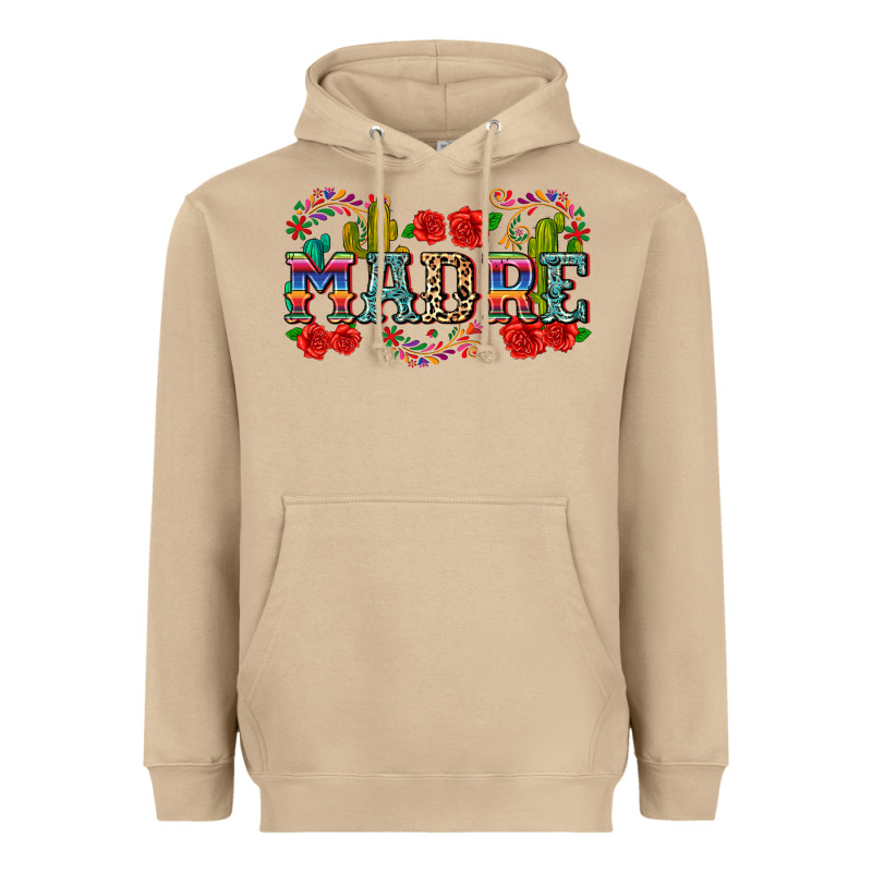 Madre Heavyweight Hoodie by Zillion Design Studio | Teevron