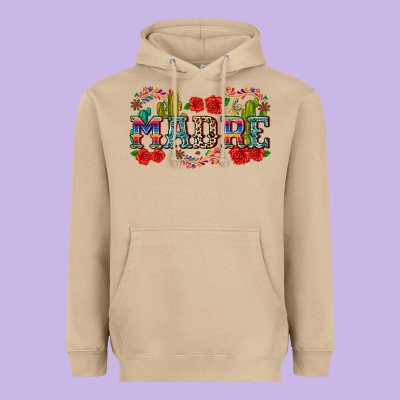 Madre Heavyweight Hoodie Designed By Zillion Design Studio