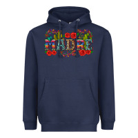 Navy madre Heavyweight Hoodie - Zillion Design Studio