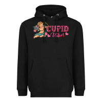 Black cupid vibes Heavyweight Hoodie - RanaPortraitStore
