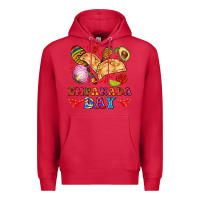 Cardinal empanada day Premium Hoodie - AdoDesignShop