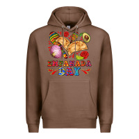 Chestnut empanada day Premium Hoodie - AdoDesignShop