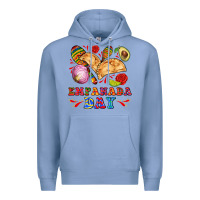 Colony Blue empanada day Premium Hoodie - AdoDesignShop
