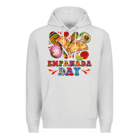 Dove Grey empanada day Premium Hoodie - AdoDesignShop