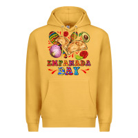 Mustard empanada day Premium Hoodie - AdoDesignShop