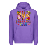 Purple empanada day Premium Hoodie - AdoDesignShop