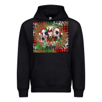 Black ho ho ho heifer Christmas heifers Urban Hoodie - Jasminsmagicworld