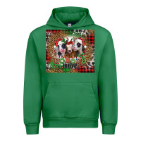 Emerald ho ho ho heifer Christmas heifers Urban Hoodie - Jasminsmagicworld