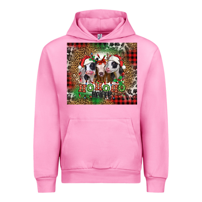 Ho Ho Ho Heifer Christmas Heifers Urban Hoodie by Jasminsmagicworld | Teevron