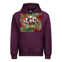 Mauve Wine ho ho ho heifer Christmas heifers Urban Hoodie - Jasminsmagicworld