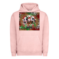 Pigment Salmon ho ho ho heifer Christmas heifers Urban Hoodie - Jasminsmagicworld