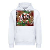 White ho ho ho heifer Christmas heifers Urban Hoodie - Jasminsmagicworld