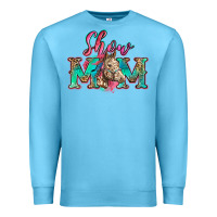 Ocean Blue show mom horse Premium Sweatshirt - Zillion Design Studio