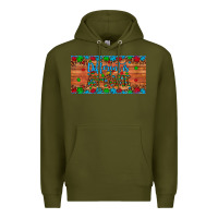 Army Green different is au some autism awareness license plate Premium Hoodie - Artiststas