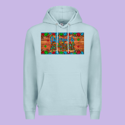 Different Is Au Some Autism Awareness License Plate Premium Hoodie Designed By Artiststas