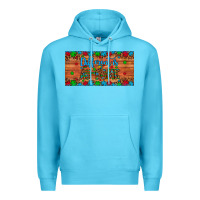 Ocean Blue different is au some autism awareness license plate Premium Hoodie - Artiststas