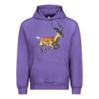 Tulip Impala Antelope Illustrations Urban Hoodie - LillyAllenDesigns