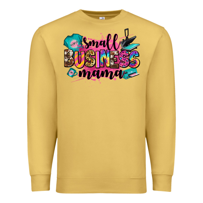 Small Business Mama Premium Sweatshirt by Zillion Design Studio | Teevron