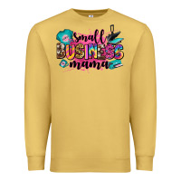 Antique Gold small business mama Premium Sweatshirt - Zillion Design Studio