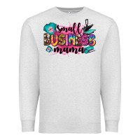 Oatmeal Heather small business mama Premium Sweatshirt - Zillion Design Studio