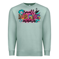 Seafoam small business mama Premium Sweatshirt - Zillion Design Studio