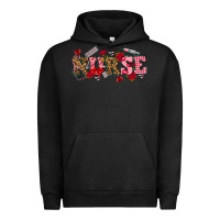 Pigment Black valentines day nurse Urban Hoodie - NancyCooperArtShop