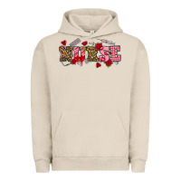 Pigment French Oak valentines day nurse Urban Hoodie - NancyCooperArtShop