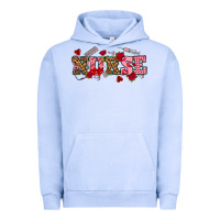 Pigment Grape Ice valentines day nurse Urban Hoodie - NancyCooperArtShop