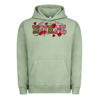 Pigment Oil Green valentines day nurse Urban Hoodie - NancyCooperArtShop
