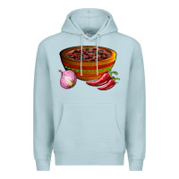 Blue Mist chilli con carne Premium Hoodie - AdoDesignShop