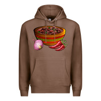 Chestnut chilli con carne Premium Hoodie - AdoDesignShop
