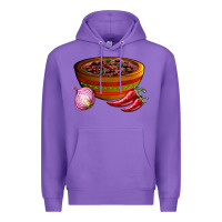 Purple chilli con carne Premium Hoodie - AdoDesignShop