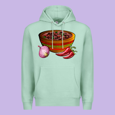 Chilli Con Carne Premium Hoodie Designed By Adodesignshop