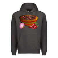 Smoke chilli con carne Premium Hoodie - AdoDesignShop