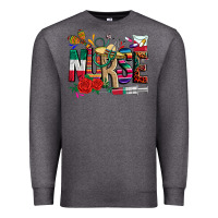 Charcoal Heather cinco de mayo nurse Premium Sweatshirt - CTS Tumbler Store