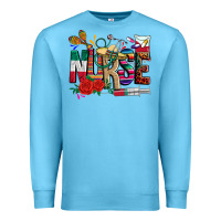 Ocean Blue cinco de mayo nurse Premium Sweatshirt - CTS Tumbler Store