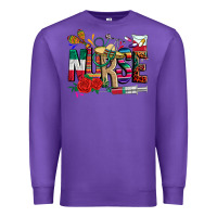 Purple cinco de mayo nurse Premium Sweatshirt - CTS Tumbler Store
